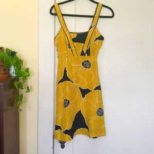 Moulinette Soeurs Floral Silk Dress w/Pockets